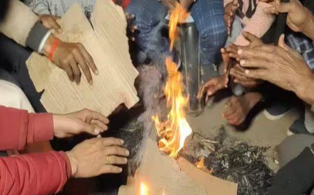 गलन भरी सर्दी में धूप खिलने से मिली राहत, कोहरे में वाहन रेंगते दिखे