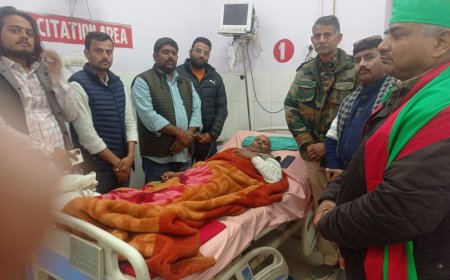 छठवीं बार अस्पताल में भर्ती कराए गए किसान नेता चाहर