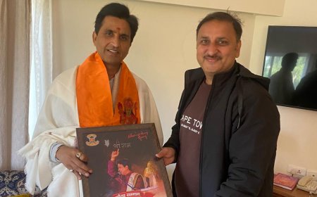 पंजाबी सभा ने डॊ.. कुमार विश्वास का किया सम्मान