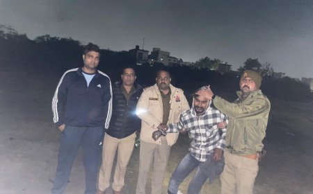 आगरा पुलिस की देर रात चोरों से मुठभेड़, एक को गोली लगी