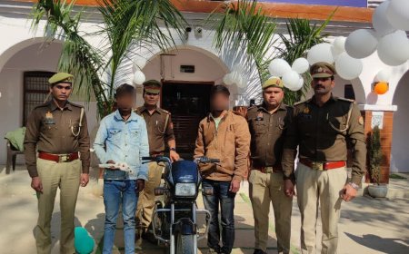 डौकी पुलिस ने दो चोर पकड़े, चोरी का माल बरामद