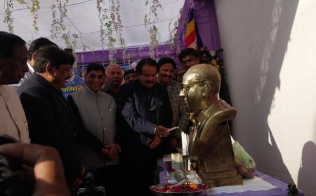 भीम नगरी में पर्याप्त विकास कार्य होंगे, केंद्रीय कार्यालय का उद्घाटन