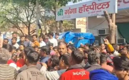 डॊक्टर की लिखी दवा का सेवन करते ही गर्भवती की मौत, अस्पताल में तोड़फोड़