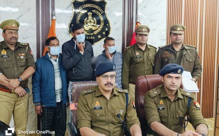 मजदूर को भोले बाबा डेयरी का मालिक बनाकर करोड़ों की जमीन बेच दी, चार गिरफ्तार