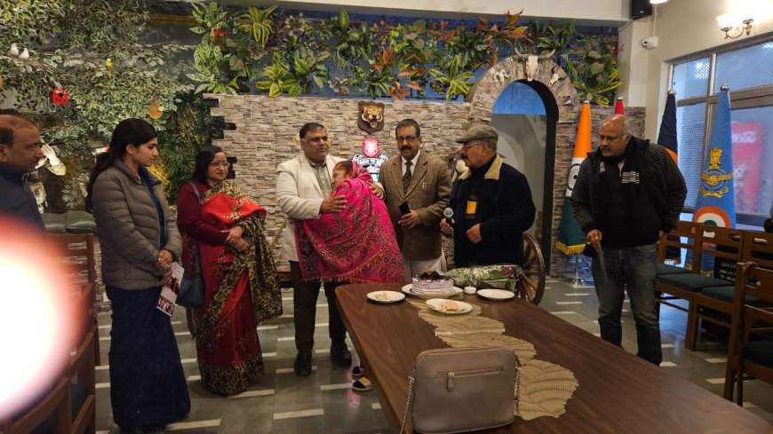 बाईसी ब्रिगेड रेस्टोरेंट ने अनोखे तरीक़े से मनाया नववर्ष