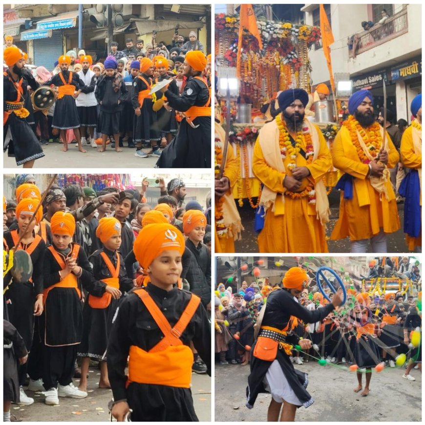 दिव्य और भव्य नगर कीर्तन में दिखा आस्था का सैलाब