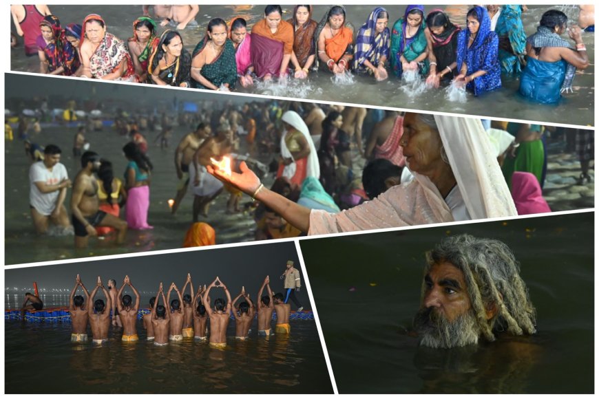 महाकुम्भः पौष पूर्णिमा पर 1.65 करोड़ ने किया स्नान, कल मकर संक्रांति पर पहला अमृत स्नान   