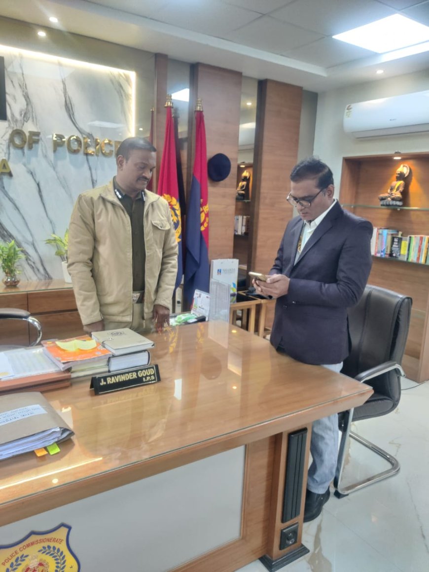 नेमिनाथ चिकित्सकों ने पुलिस आयुक्त-आगरा का किया प्रकृति परीक्षण