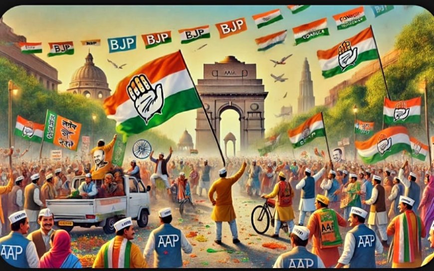 दिल्ली चुनाव 2025: सत्ता की जंग और विपक्षी एकता की कसौटी