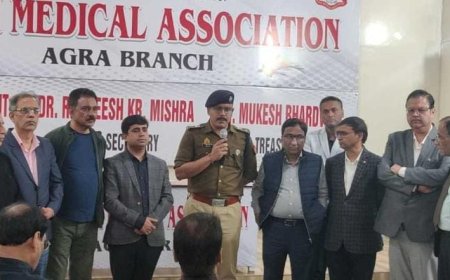 मातहतों की करतूत पर माफी मांग डीसीपी सिटी ने खत्म कराई डाक्टरों की हड़ताल