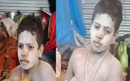 एक तरफ अनिवार्य शिक्षा और दूसरी ओर साधु वेश, बच्चों के साथ ये कैसा विरोधाभास