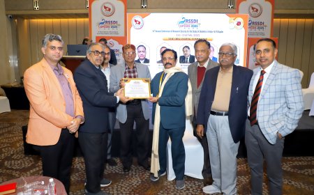 डॊ. एमएल पुरसनानी को लाइफ टाइम अचीवमेंट अवार्ड