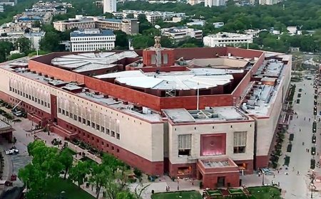 अमेरिका से भेजे गए भारतीयों को हथकड़ी-बेड़ियां लगाने पर विपक्ष का हंगामा