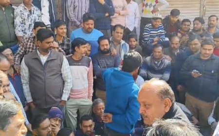 पॊलिथीन पर 25-25 हजार के चालान, पिनाहट के व्यापारी भड़के, बाजार बंद