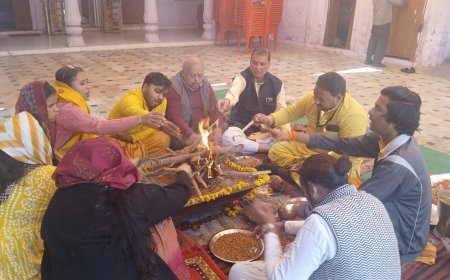 पूर्णाहुति और कन्या पूजन के साथ गुप्त नवरात्र अनुष्ठान संपन्न