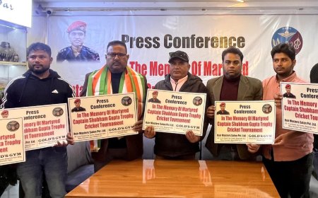 कैप्टन शुभम गुप्ता की स्मृति में कल से दो दिवसीय क्रिकेट टूर्नामेंट   