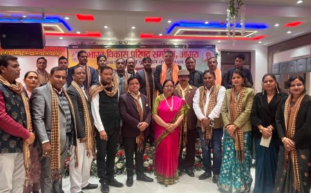 रजत जयंती पर भाविप समर्पित ने दिए राष्ट्र सेवा रत्न सम्मान