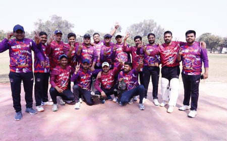 टी-20 क्रिकेट टूर्नामेंटः डीएम और सीएमओ इलेवन सेमीफाइनल में