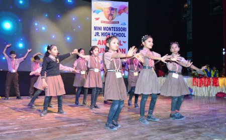 मिनी शिक्षण प्रशिक्षण सोसायटी के होनहारों ने दीं एक से बढ़कर एक प्रस्तुतियां