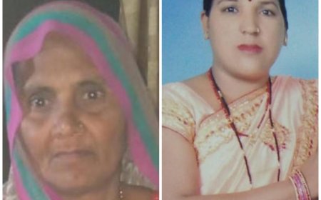 ब्रेक लगाने पर दो महिलाओं के सिर गाड़ी की बॊडी से टकराए, दोनों मृत