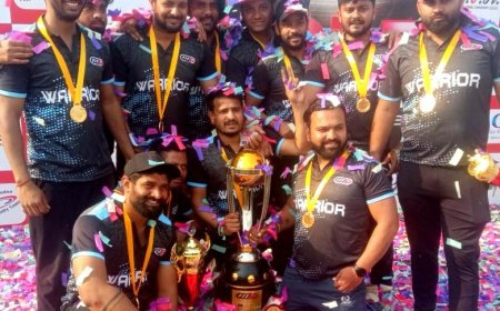 वॉरियर्स बनी फिट सेवन क्रिकेट लीग चैंपियन
