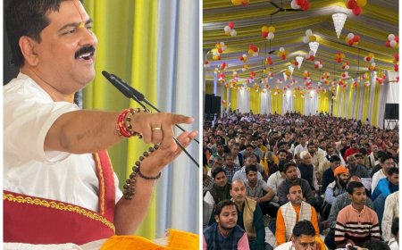 प्रभु मिलन की तड़पन तो पैदा करो, मिलेंगे क्यों नहीं- राजन महाराज