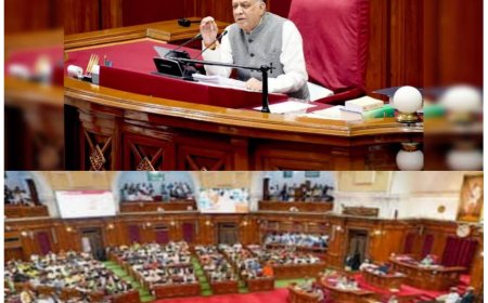 विधान सभा में सपा विधायकों का हंगामा, नारेबाजी की और धरने पर बैठे