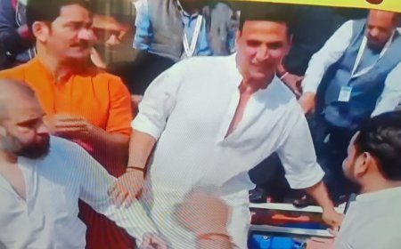 महाकुम्भ में डुबकी लगाकर अक्षय कुमार बोले- धन्यवाद योगी जी!