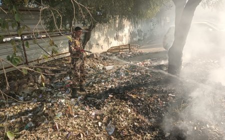 वाहनों से फुल दीवानी की पार्किंग में लगी आग, गाड़ियां बचीं