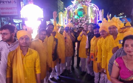 कमला नगर से बल्केश्वर महादेव मंदिर तक निकली शिव बरात