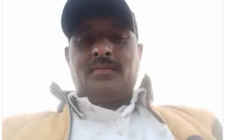 रात को गाड़ी में सोया व्यक्ति सुबह मृत मिला