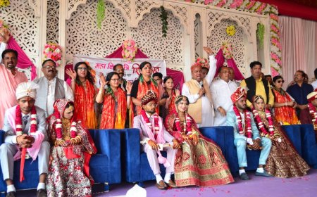 महाशिवरात्रि महोत्सव में हुआ पांच बेटियों का विवाह, कल होगी खप्पर प्रसादी