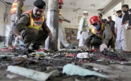 पाकिस्तान के मदरसे में बम विस्फोट में पांच की मौत,और कई अन्य घायल