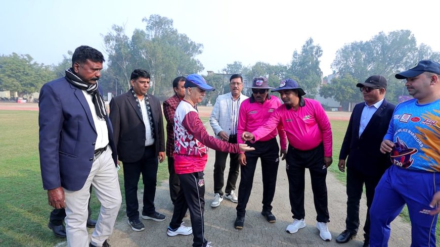 केआरएस टी-20 टूर्नामेंट, पहला मैच पुलिस वारियर्स और दूसरे डीएम इलेवन ने जीता