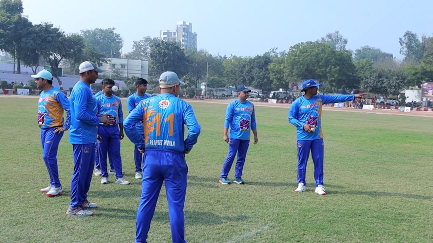 केआरएस टी-20 टूर्नामेंट, पहला मैच पुलिस वारियर्स और दूसरे डीएम इलेवन ने जीता