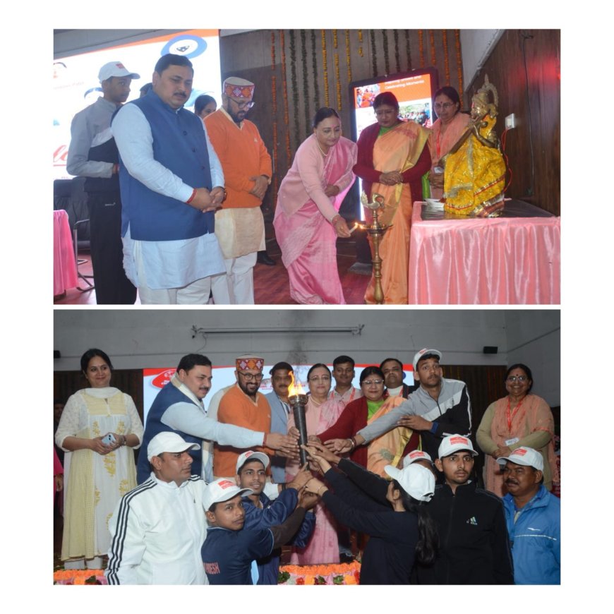 स्पेशल ओलंपिक भारत की नेशनल हैंड बॉल चैंपियनशिप का आगरा में शुभारंभ