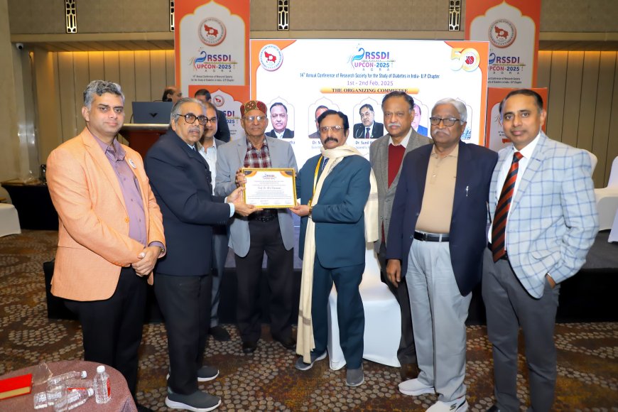 डॊ. एमएल पुरसनानी को लाइफ टाइम अचीवमेंट अवार्ड