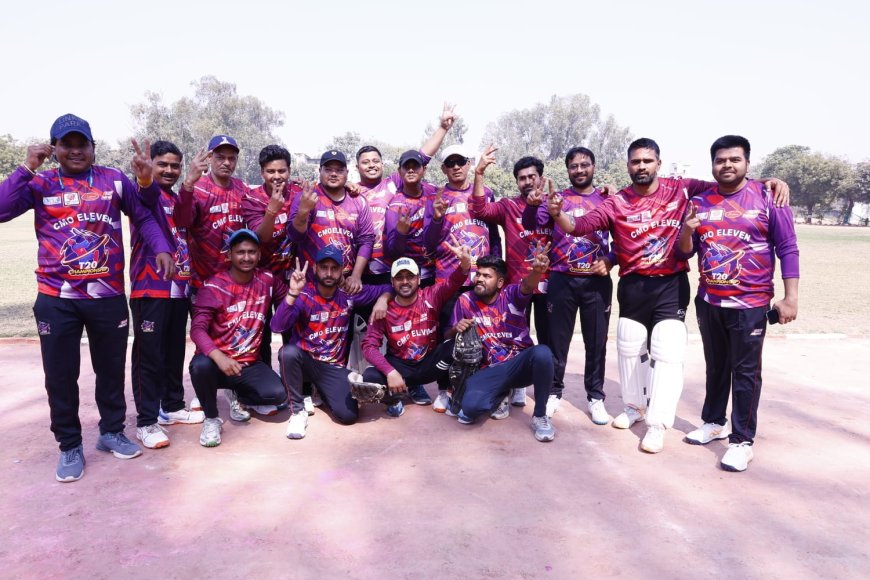 टी-20 क्रिकेट टूर्नामेंटः डीएम और सीएमओ इलेवन सेमीफाइनल में