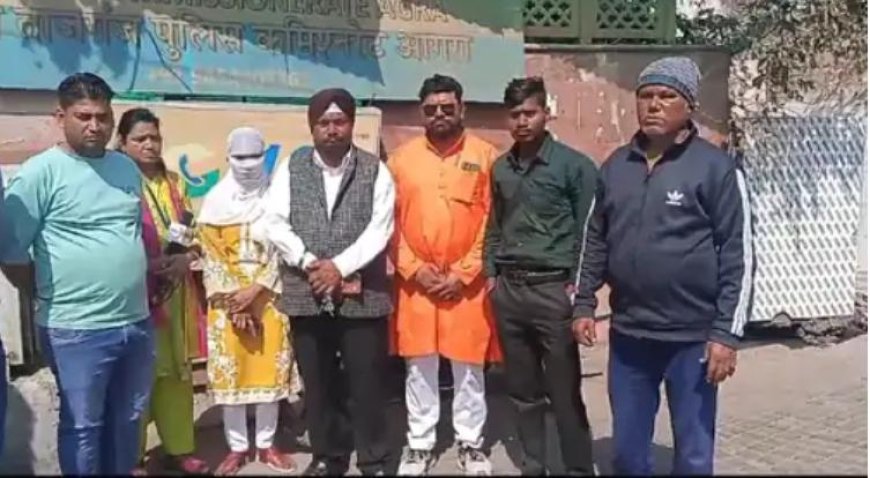 आत्मदाह की धमकी और हंगामे के बाद पुलिस ने 26 वें दिन दर्ज की एफआईआर