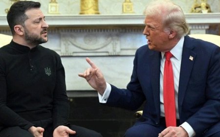 व्हाइट हाउस में ट्रम्प और जेलेंस्की के बीच हुई तल्खी भरी बहस