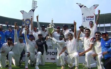 विदर्भ ने तीसरा रणजी ट्रॉफी खिताब जीता, फाइनल में केरल को हराया