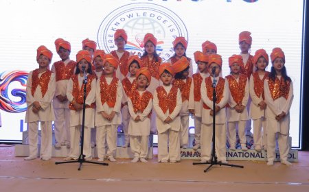 नन्हे-मुन्ने बच्चों ने सांस्कृतिक प्रस्तुतियों से मन मोहा