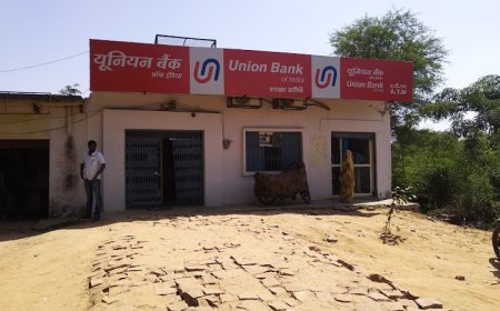 आगरा में यूनियन बैंक की सरैंधी शाखा में घुसे चोर, खाली हाथ लौटे