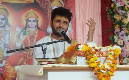 शुकदेव और परीक्षित जन्म की कथा सुन भाव विभोर हुए श्रद्धालु