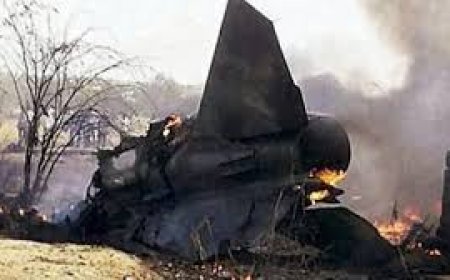 अंबाला में एयरफोर्स का जगुआर फाइटर जेट क्रैश