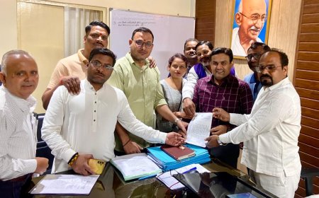 खंदारी क्षेत्र में गंगाजल दिलाने की मांग को लेकर बसपा पार्षद जीएम से मिले