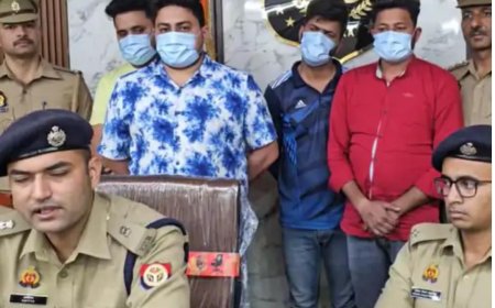 क्रिप्टो करेंसी के नाम पर ठगी करने वाले चार शातिर गिरफ्तार