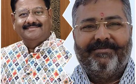 नये जिलाध्यक्षः खांटी भाजपाई हैं राज कुमार गुप्ता और प्रशांत पौनिया 