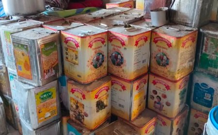 एत्मादपुर में पशुओं की चर्बी से घी बनाने का खुलासा, तीन आरोपी हिरासत में