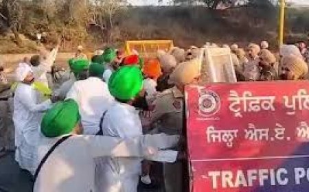 शंभु और खानौरी बार्डर से किसान नेताओं को हिरासत में लिया गया, तंबू हटाए गए, इंटरनेट बंद